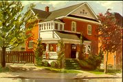 D20501: Davis' Home - Beautiful city landscapes paintings of freelance scientific illustrator and plein-air artist Patrice Stephens-Bourgeault
