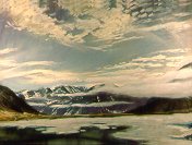 D4070b: Orotundra - Beautiful Arctic landscape paintings of freelance scientific illustrator and plein-air artist Patrice Stephens-Bourgeault