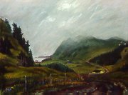 E11001: From the Mountain to the Sea - Beautiful Canadian landscape paintings of freelance scientific illustrator and plein-air artist Patrice Stephens-Bourgeault