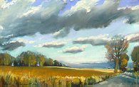 E21001: Oak Ridges Moraine - Beautiful Ontario landscapes paintings of freelance scientific illustrator and plein-air artist Patrice Stephens-Bourgeault